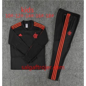 Flamengo Børn Sweatshirt Dragt Sort 2018-2019